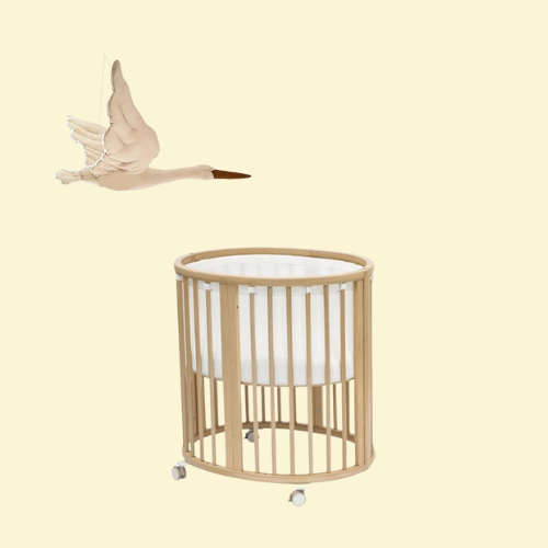 Vliegende zwaan (gebroken wit)