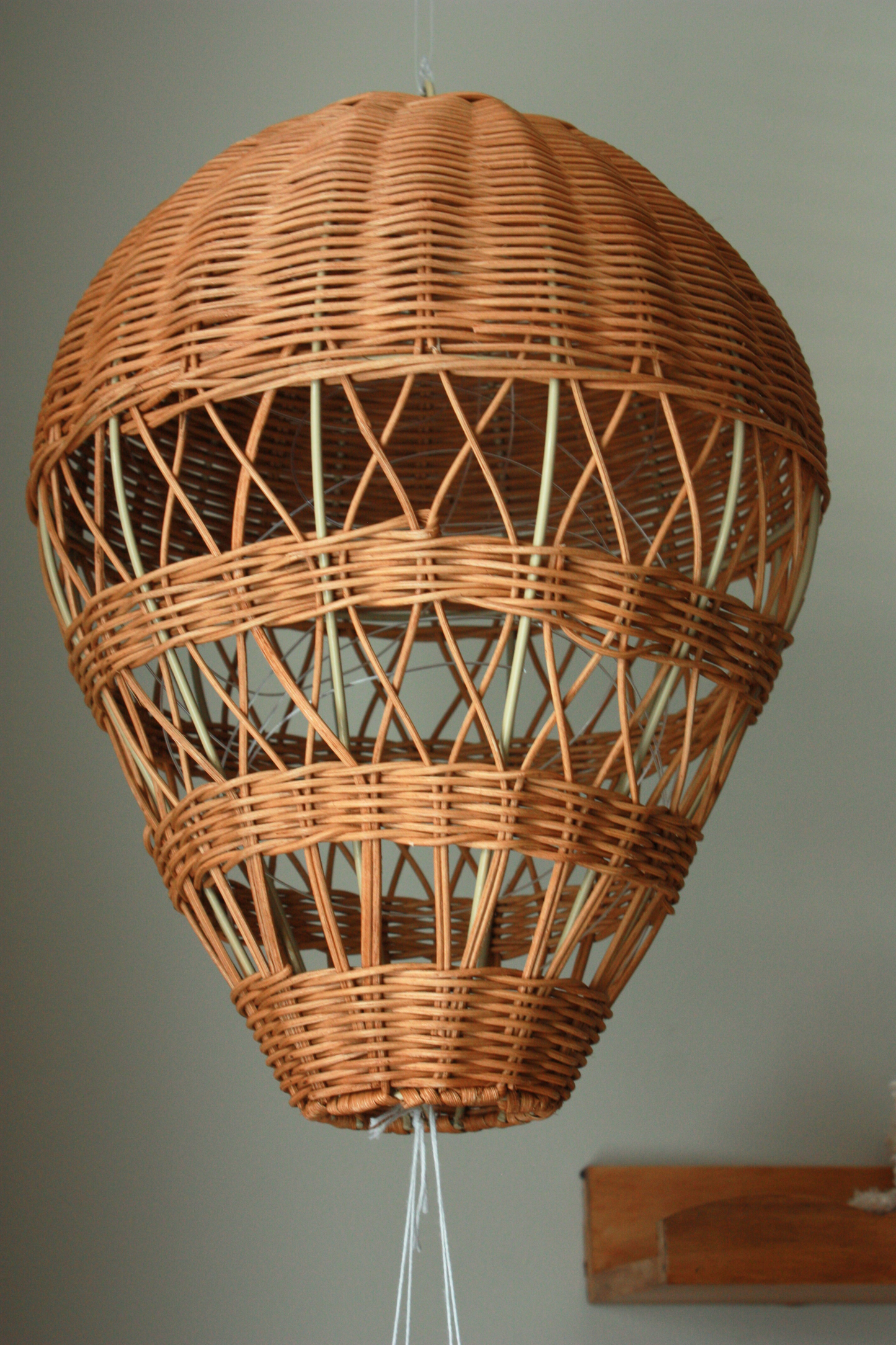 Bohemian luchtballon met bakje