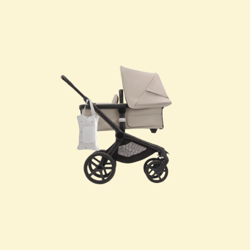 Stijlvolle opbergzak billendoekjes